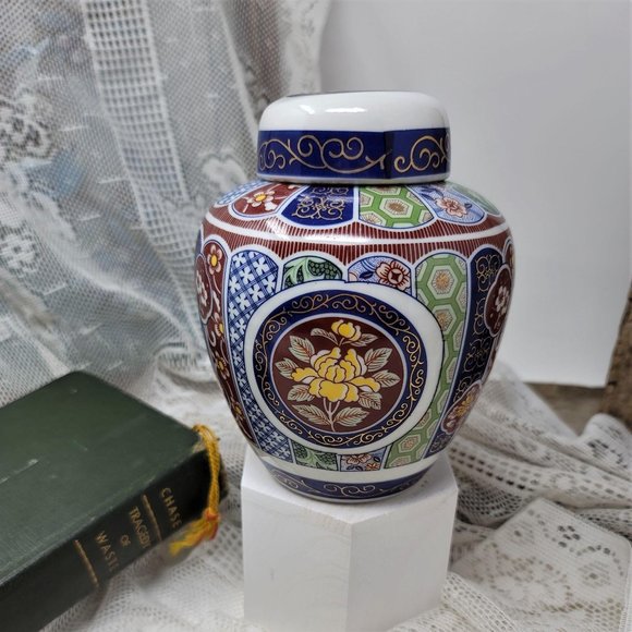 Vintage 6" Ginger Jar by Imari Imperial - Picture 11 of 11